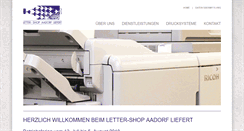 Desktop Screenshot of letter-shop.ch